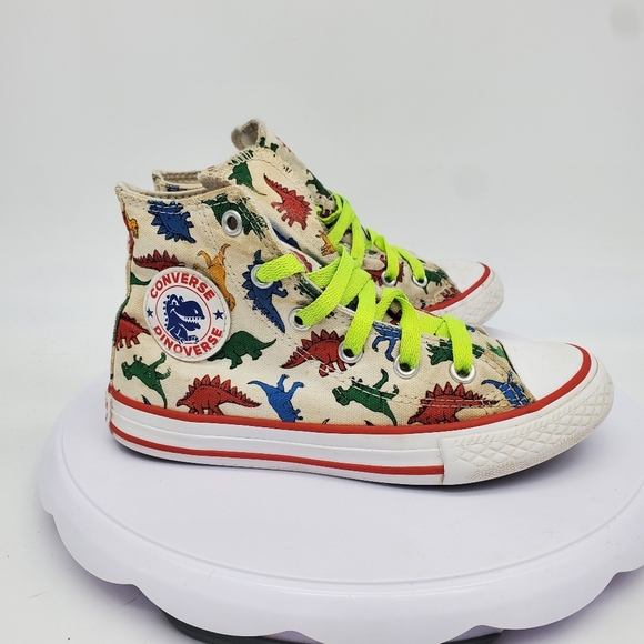 Converse Shoe Youth 13C All-Star Dinoverse Chuck Taylor High Top 663636C - Picture 9 of 9